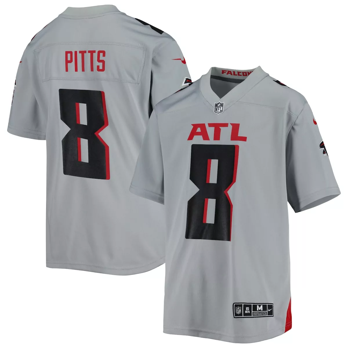 atlanta falcons kyle pitts black vapor f u s e limited jersey ehi