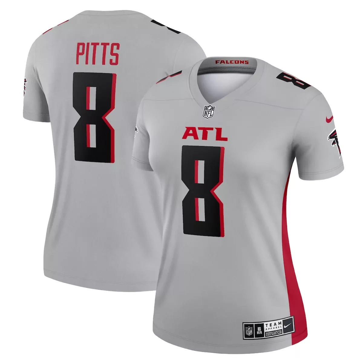 atlanta falcons kyle pitts red alternate 2 vapor limited jersey