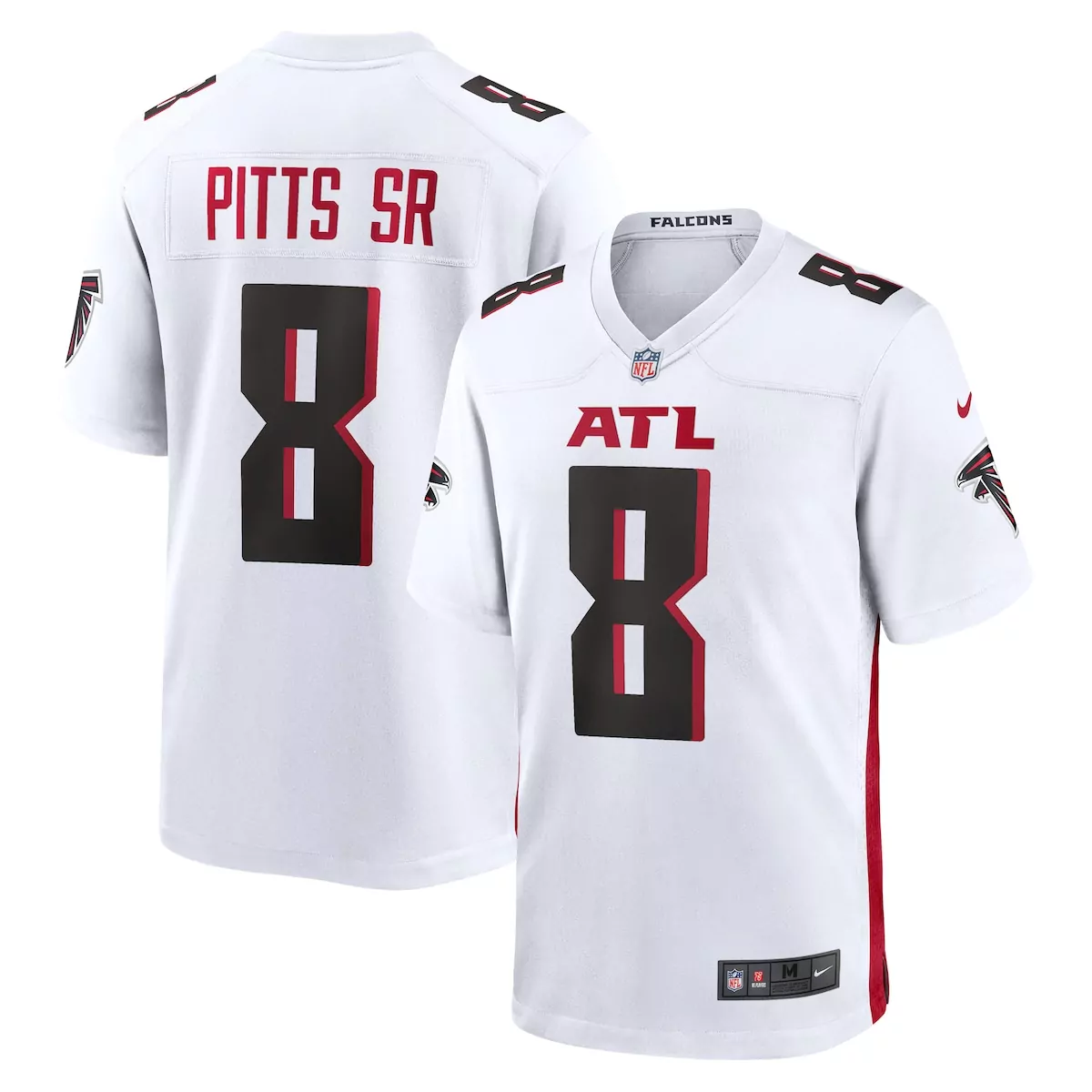 atlanta falcons kyle pitts red alternate 2 vapor limited jersey
