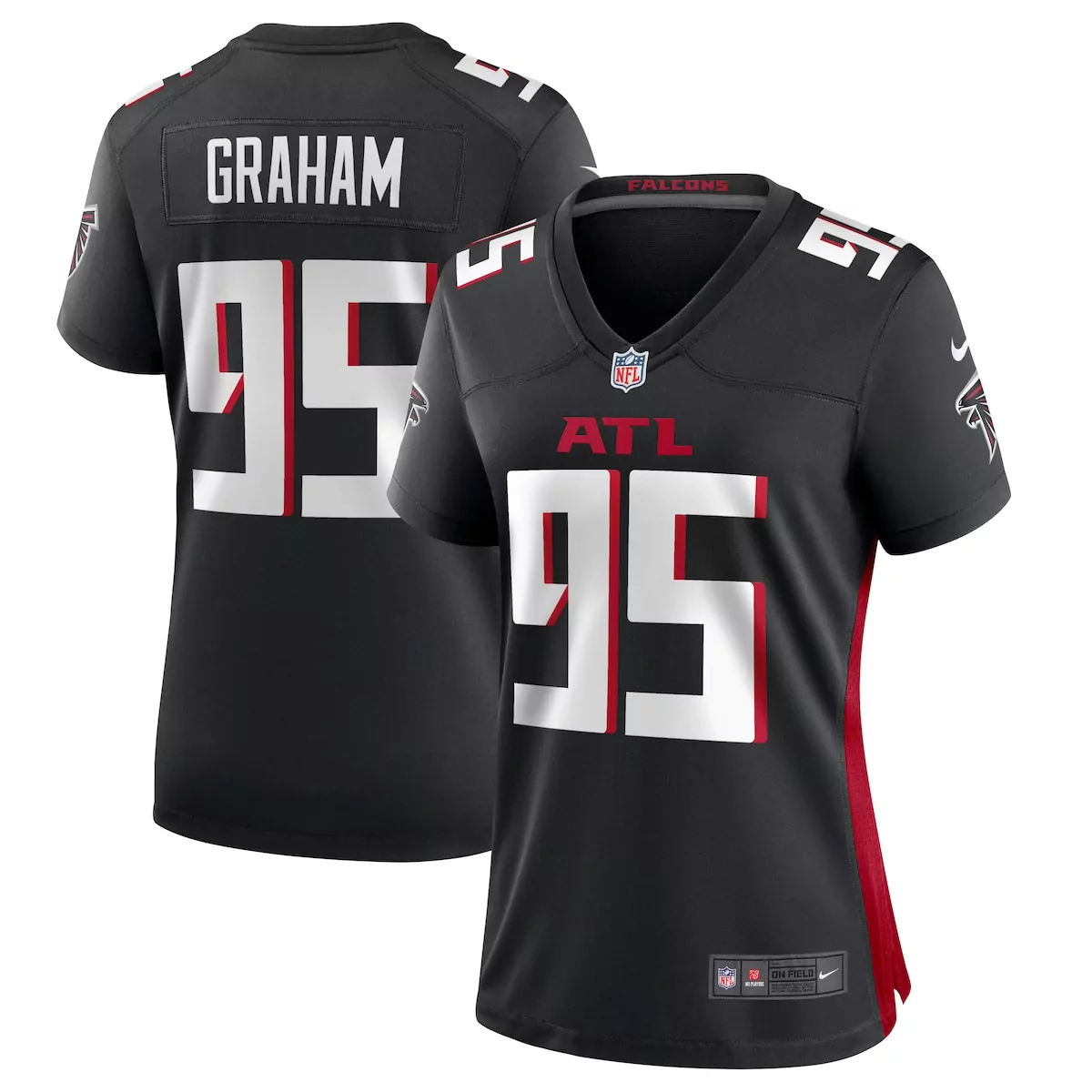 atlanta falcons ruke orhorhoro black team game jersey