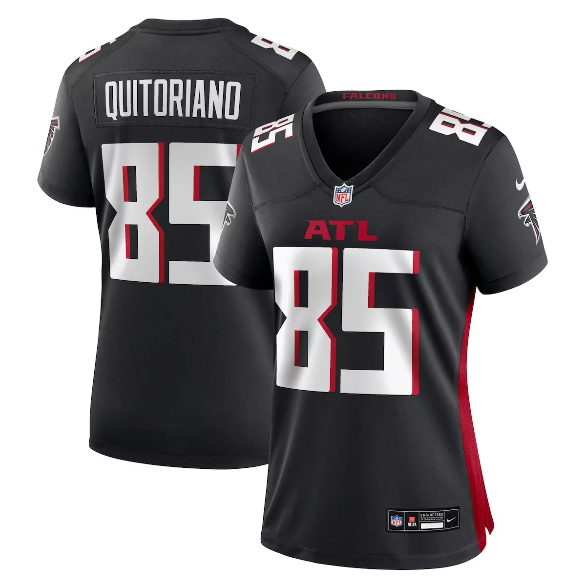 atlanta falcons ruke orhorhoro black team game jersey