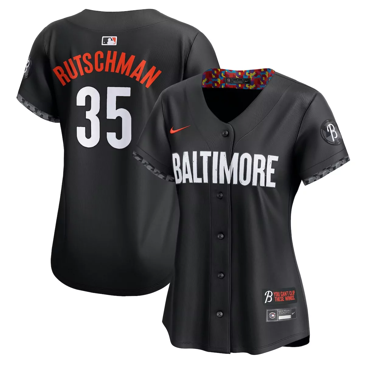 baltimore orioles adley rutschman black alternate limited player jersey o70