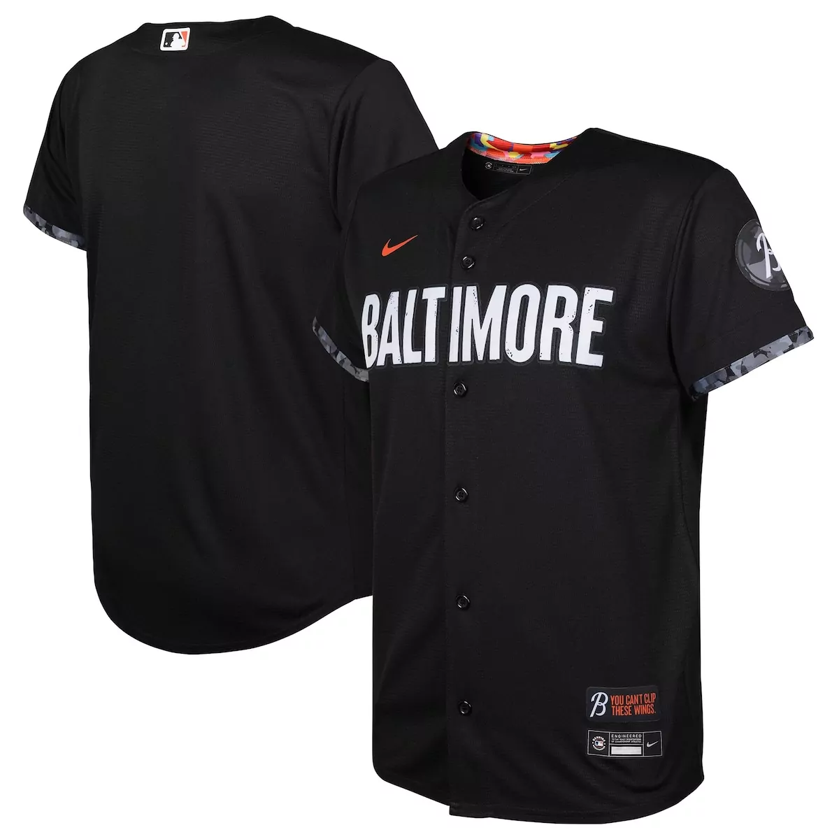 baltimore orioles black city connect jersey ii2