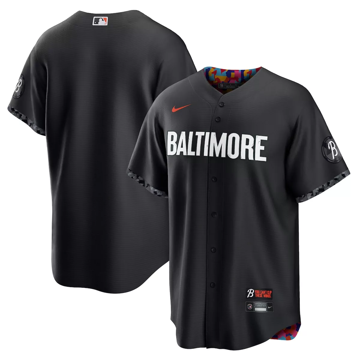 baltimore orioles black city connect jersey ii2