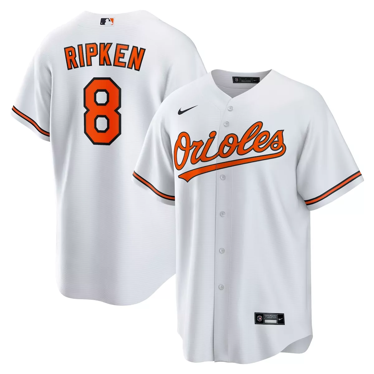 baltimore orioles cal ripken jr orange cooperstown collection mesh batting practice jersey
