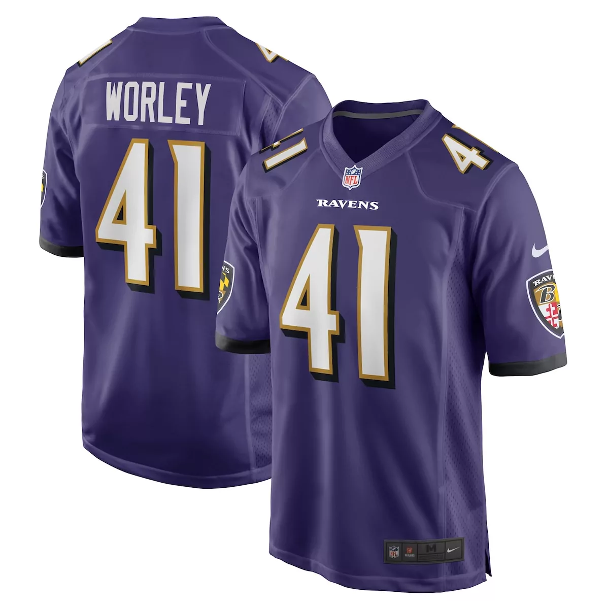 baltimore ravens daniel faalele purple player game jersey pdz