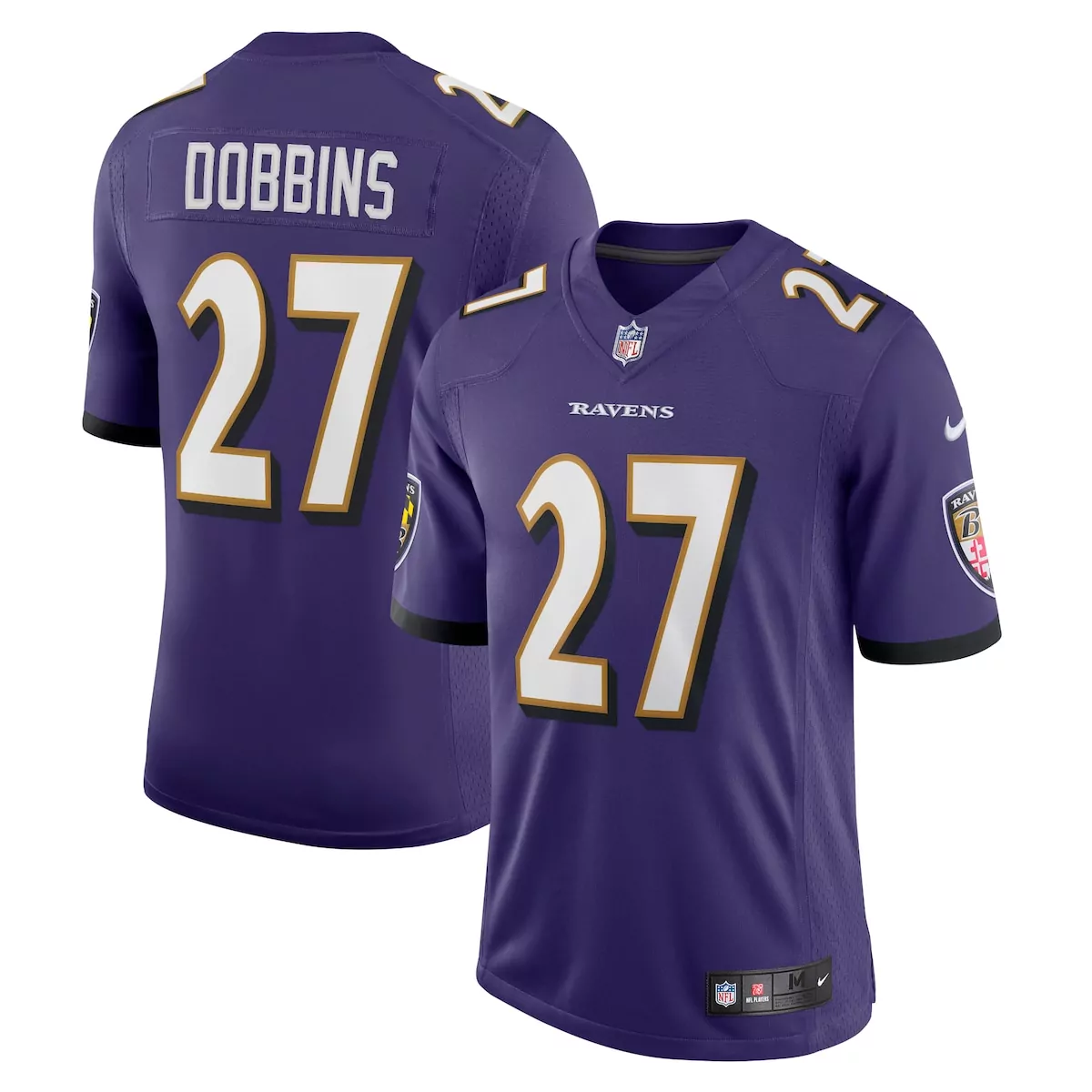 baltimore ravens j k dobbins purple vapor limited jersey