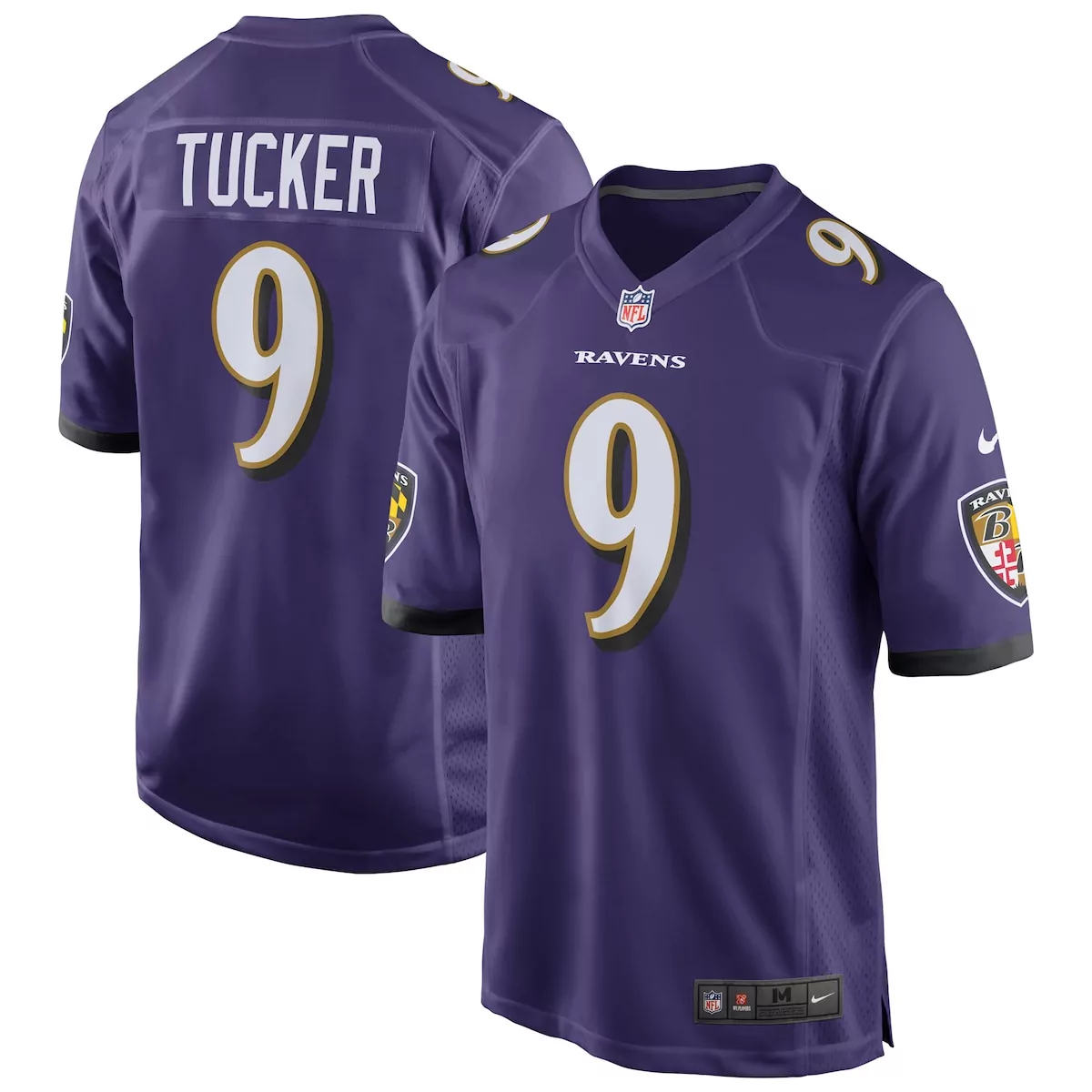 baltimore ravens justin tucker purple game jersey mxp