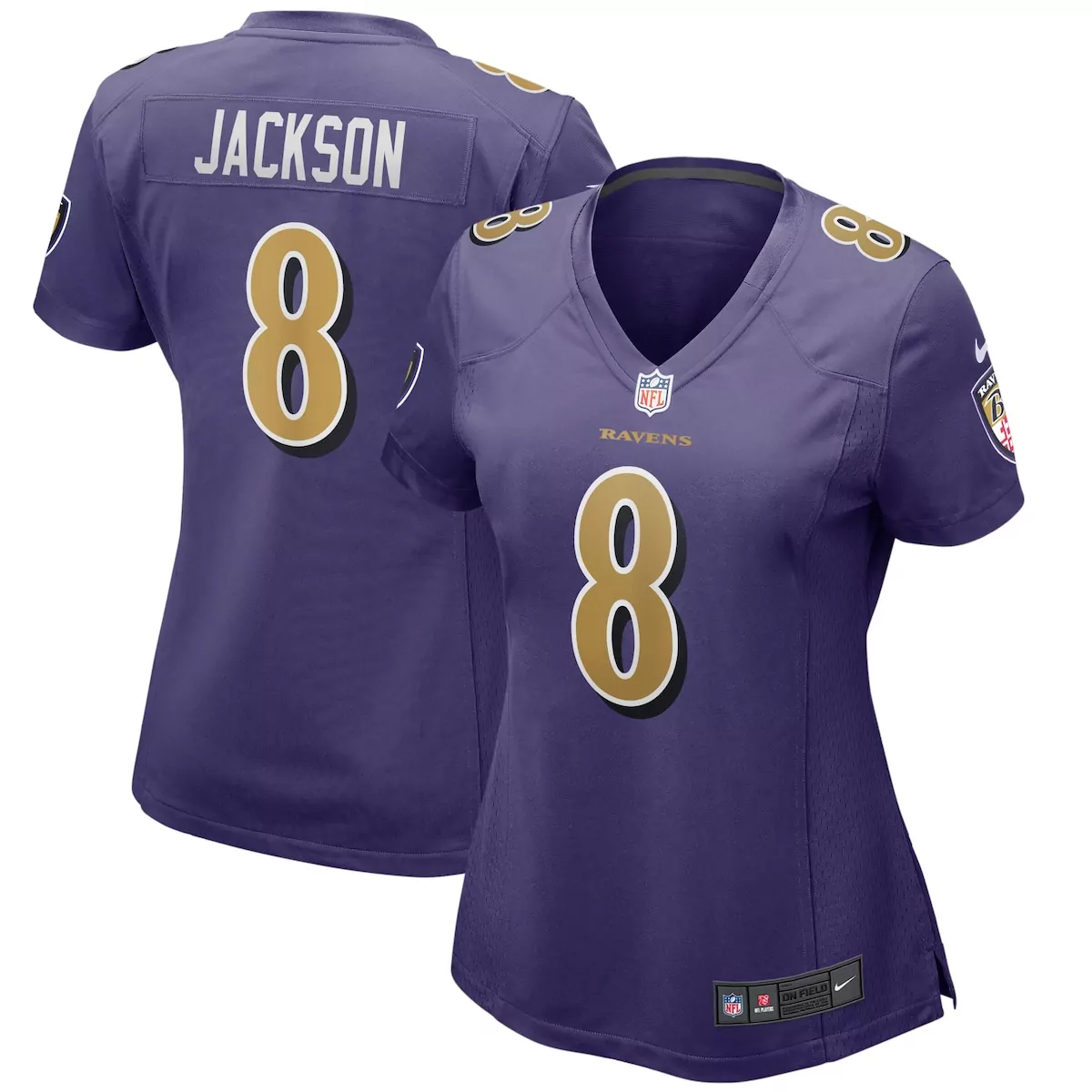 baltimore ravens lamar jackson purple alternate game jersey