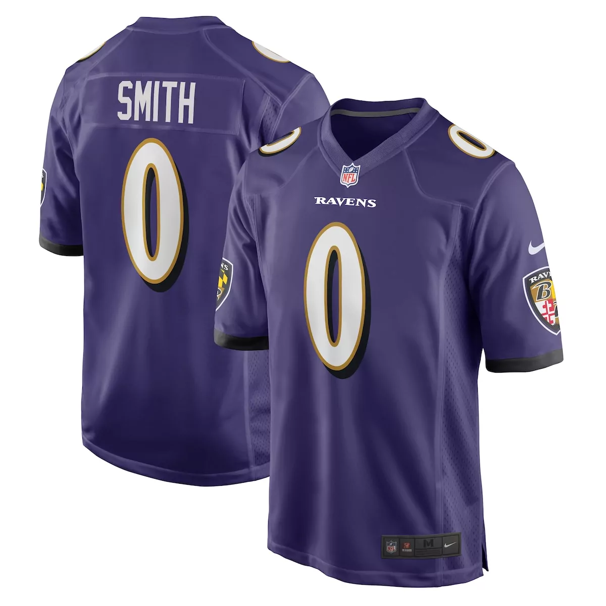 baltimore ravens roquan smith black alternate vapor f u s e limited jersey s3t