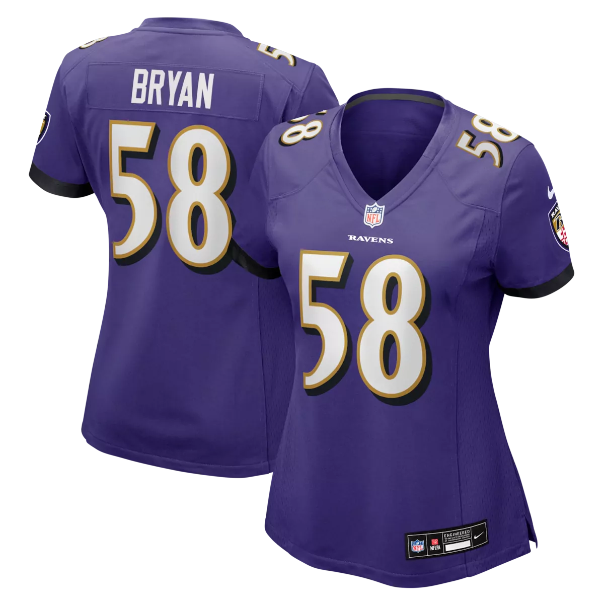 baltimore ravens steve smith sr purple retired player game jersey xtj