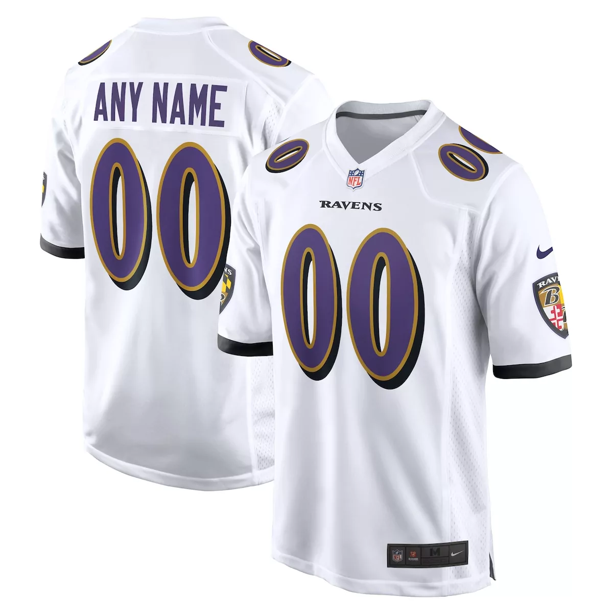 baltimore ravens number 1 mom purple game jersey