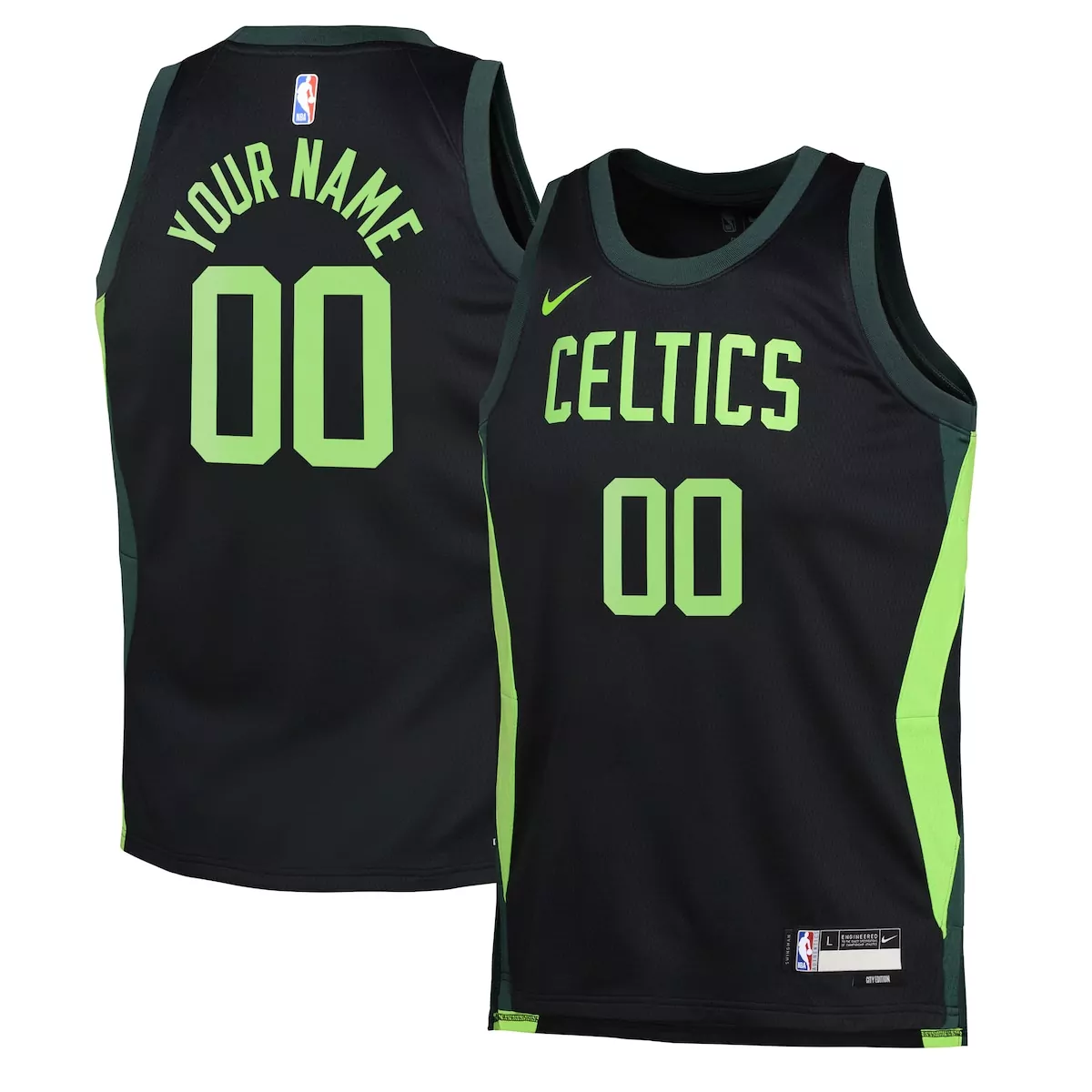 boston celtics city edition jersey 2024 custom