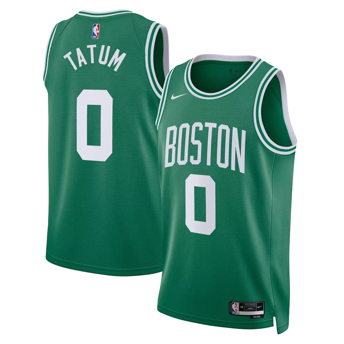 boston celtics icon edition jersey kelly green jayson tatum unisex