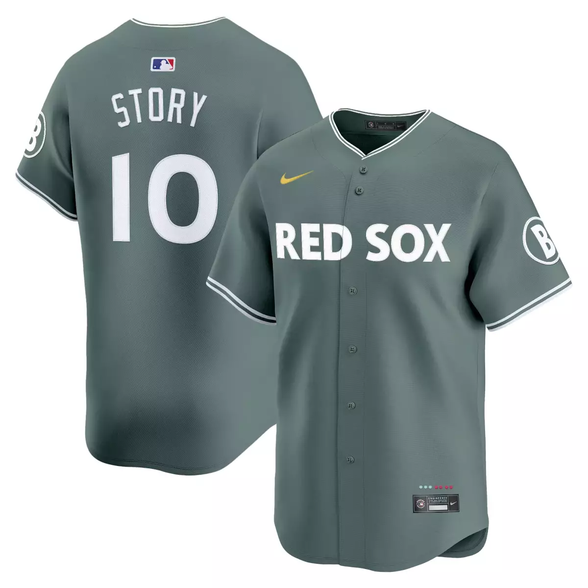 boston red sox 10 story green jersey 2025 city connect vapor premier limited all stitched axh
