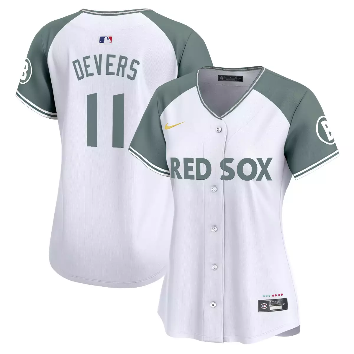 boston red sox 11 devers white gold jersey tim wakefield patch vapor premier limited all stitched