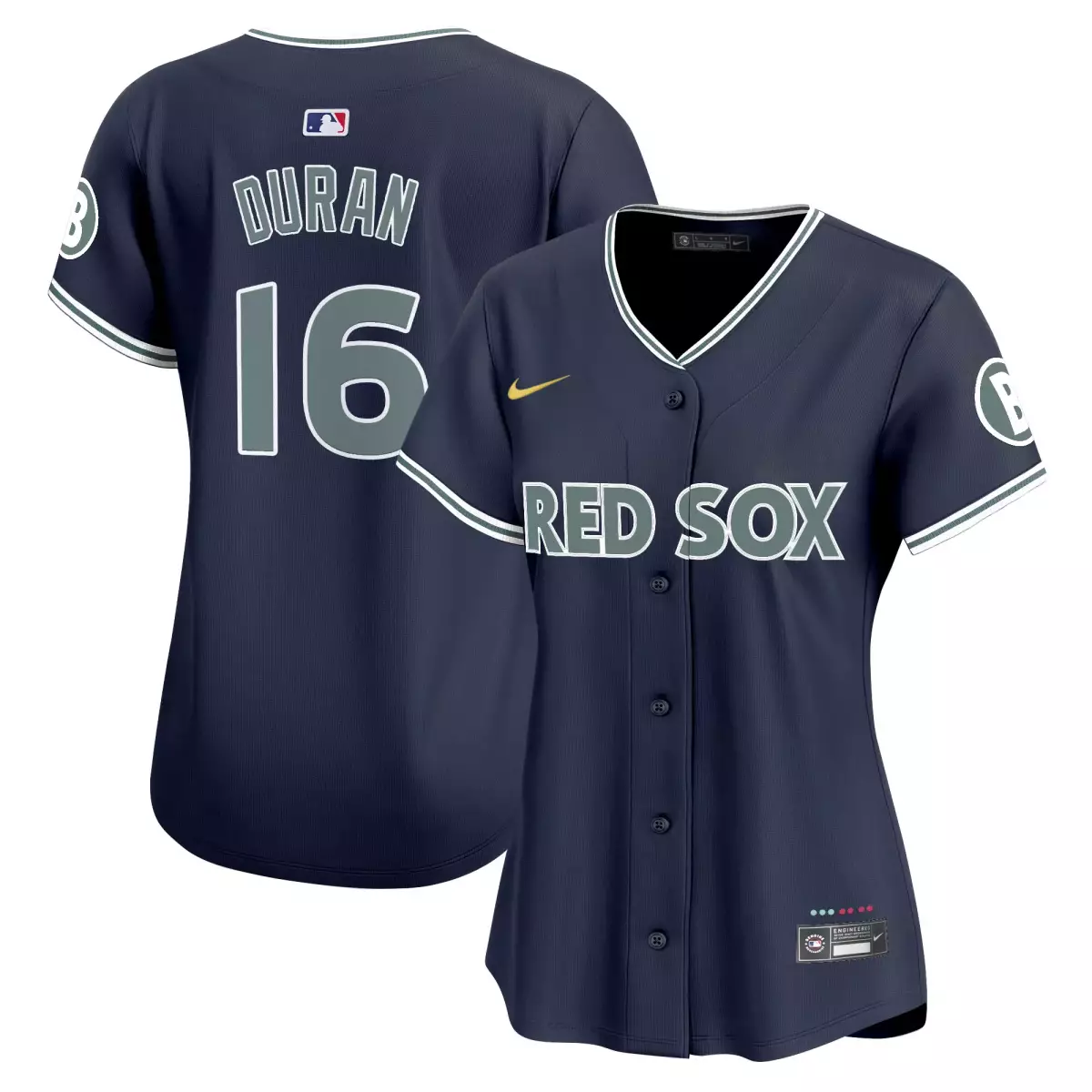 boston red sox 16 duran green jersey 2025 city connect vapor premier limited all stitched qgh