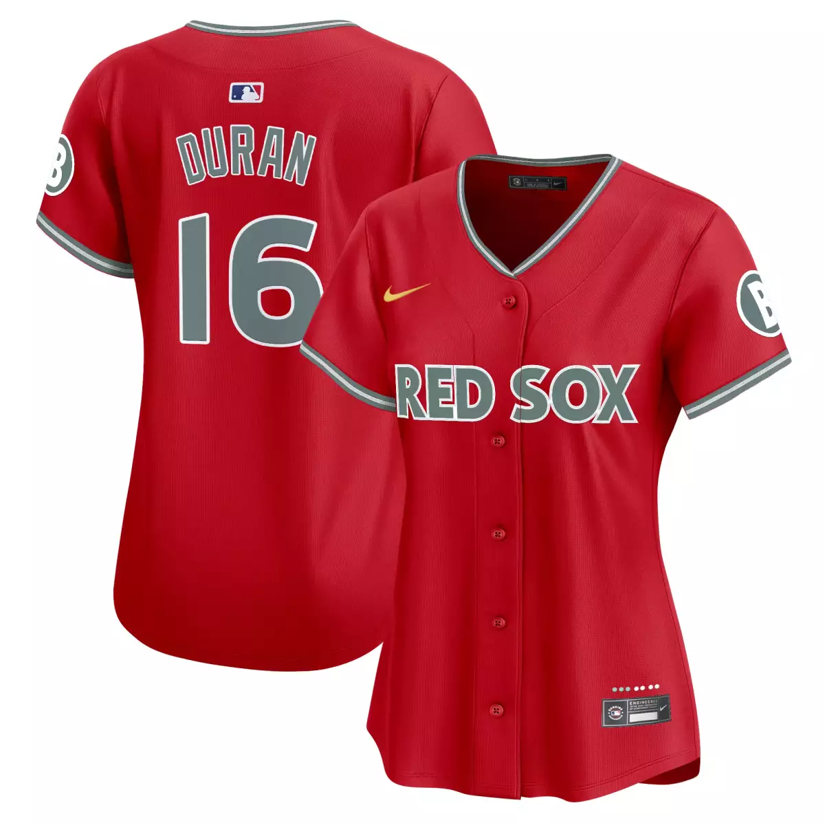 boston red sox 16 duran green jersey 2025 city connect vapor premier limited all stitched qgh