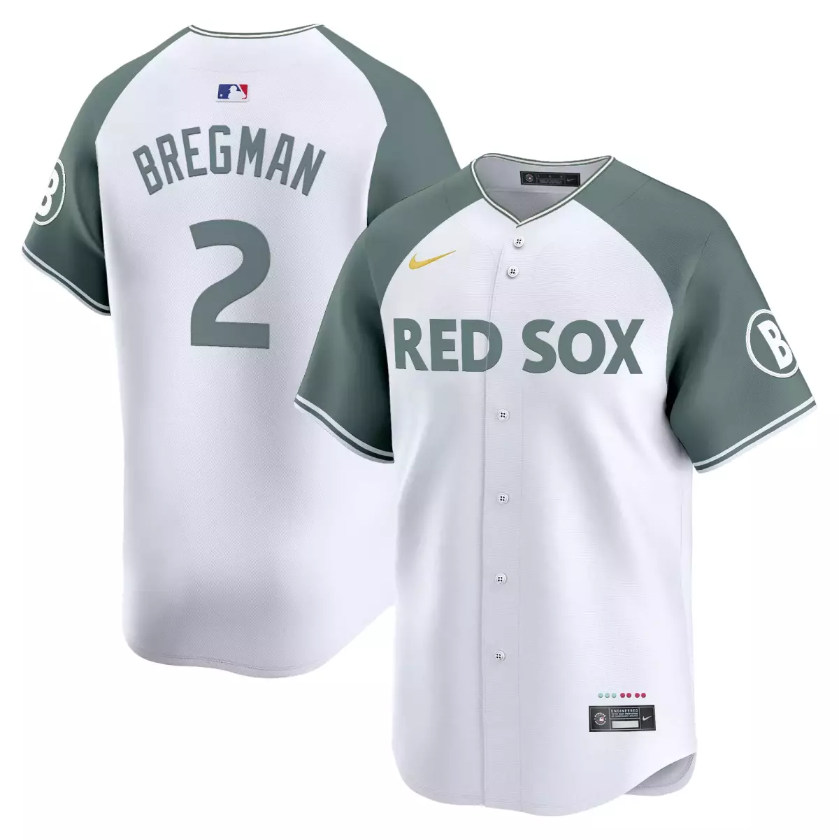 boston red sox 2 bregman red jersey 2025 city connect vapor premier limited all stitched xvf