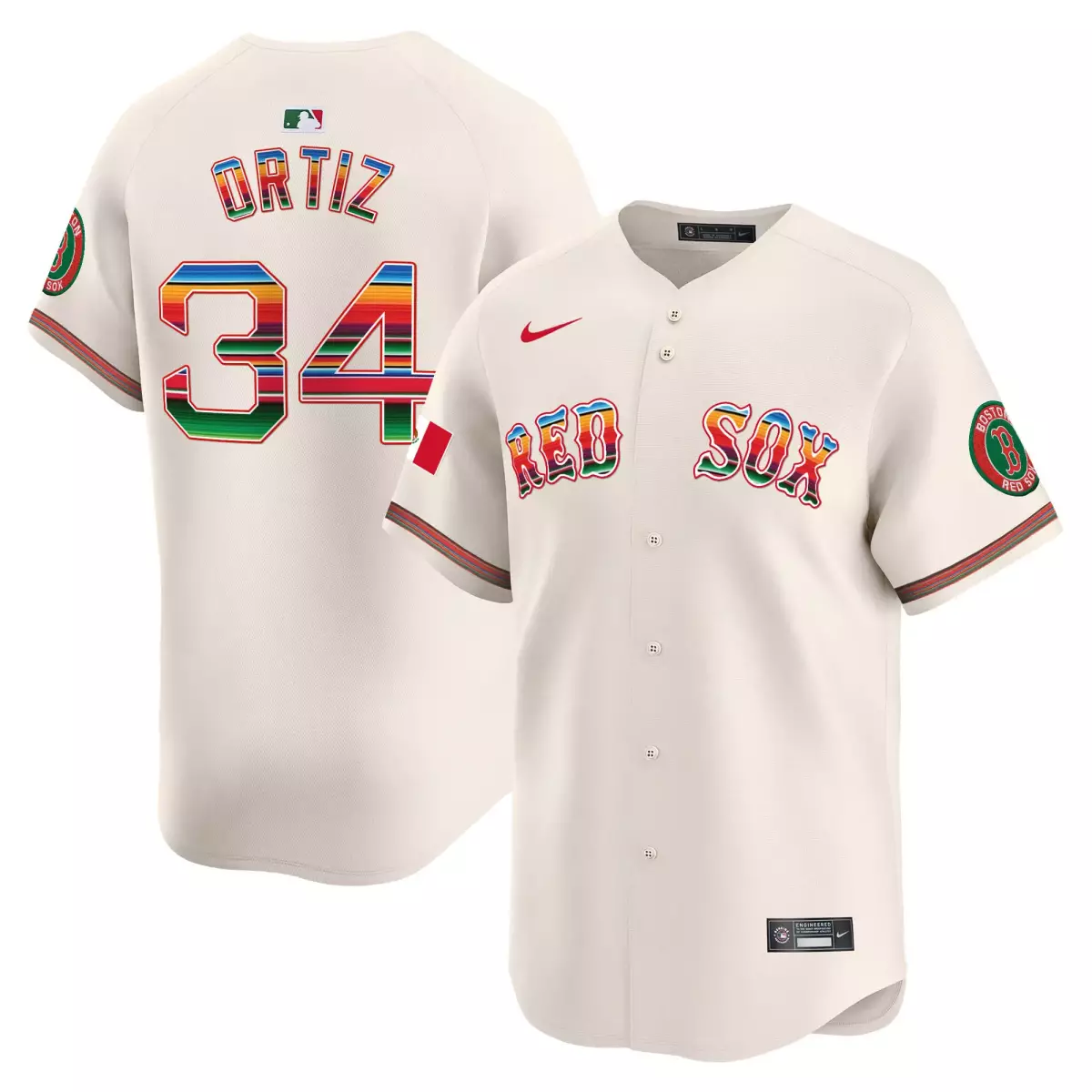 boston red sox 34 ortiz cream jersey mexico vapor premier limited all stitched die
