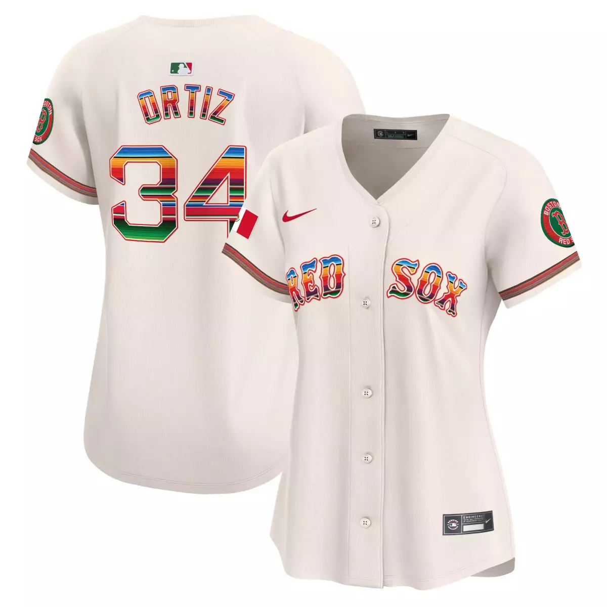 boston red sox 34 ortiz cream jersey mexico vapor premier limited all stitched die