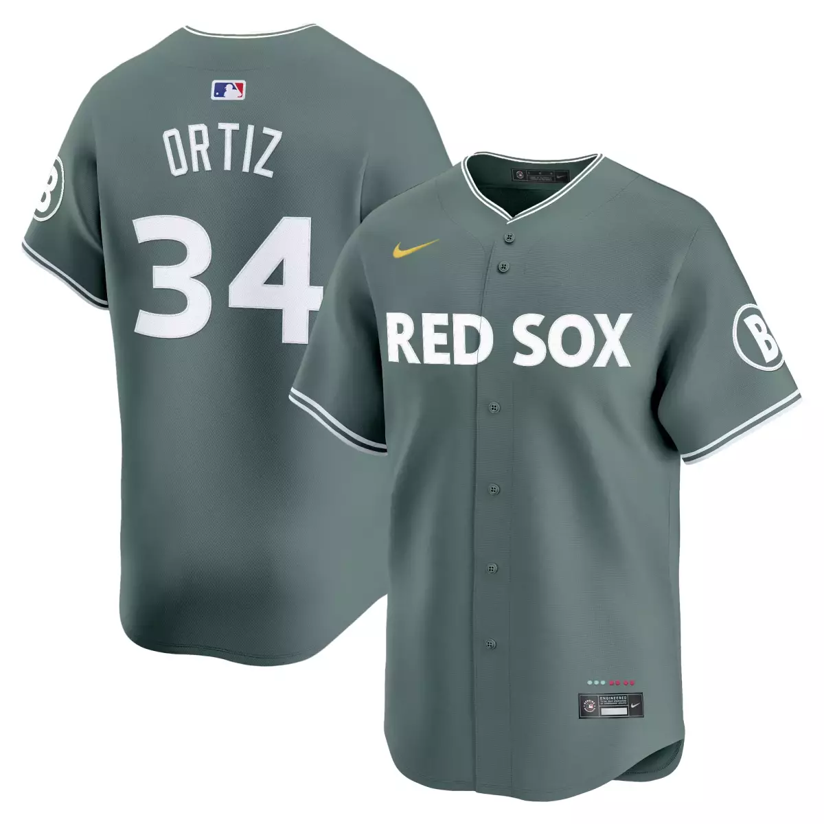 boston red sox 34 ortiz cream jersey mexico vapor premier limited all stitched die