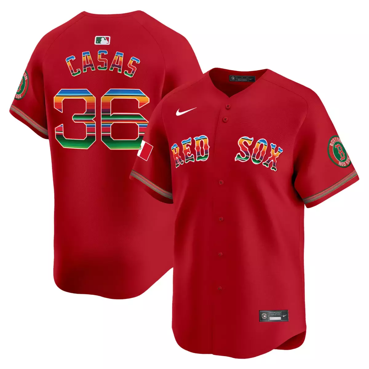 boston red sox 36 casas navy jersey 2025 city connect vapor premier limited all stitched 1e2