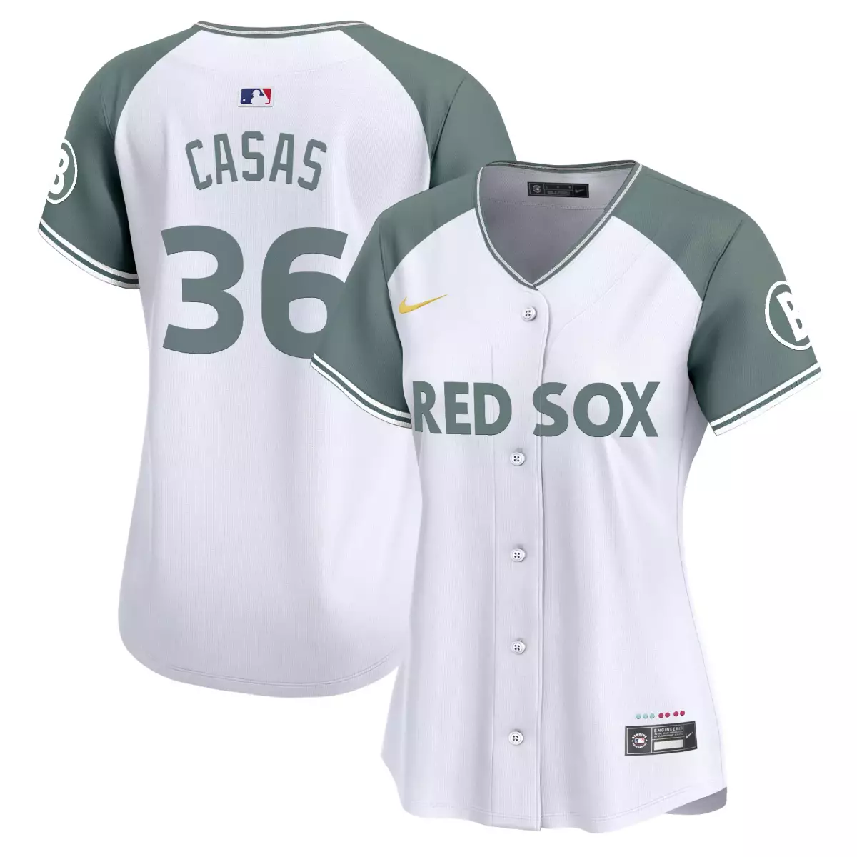 boston red sox 36 casas white jersey 2025 city connect vapor premier limited all stitched cud
