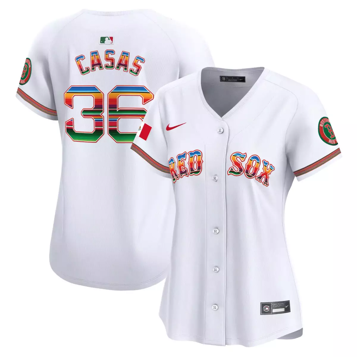 boston red sox 36 casas white jersey mexico vapor premier limited all stitched 9eg