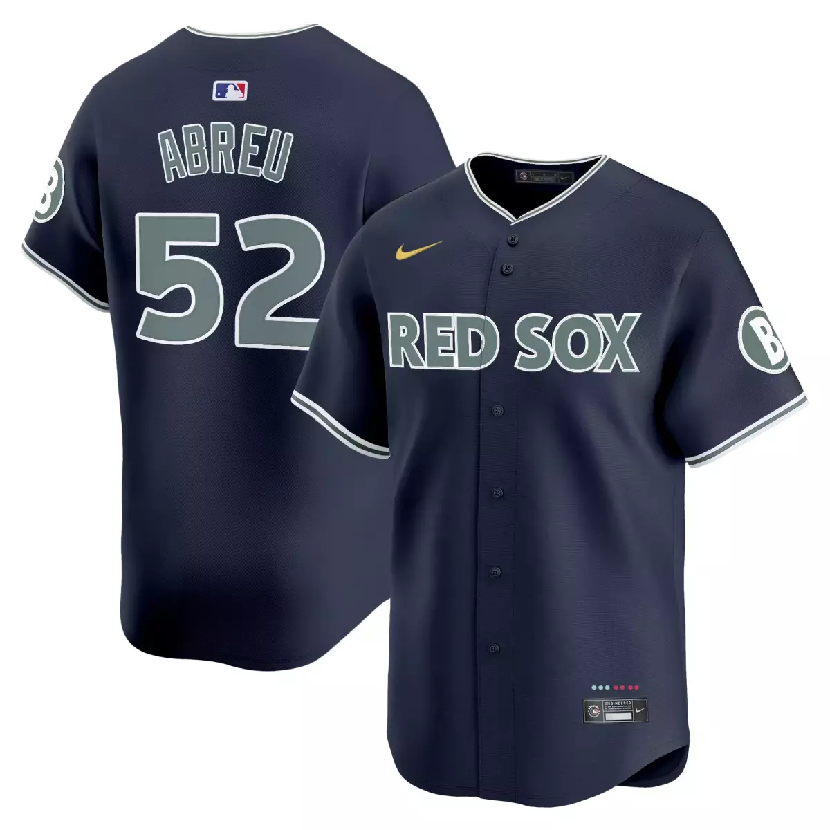 boston red sox 52 abreu green jersey 2025 city connect vapor premier limited all stitched r7d