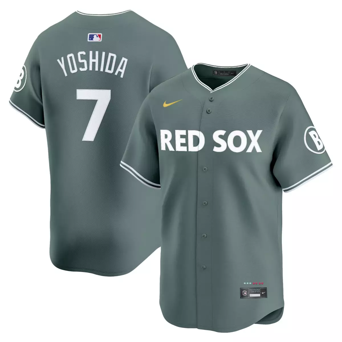boston red sox 7 yoshida cream jersey mexico vapor premier limited all stitched e2a