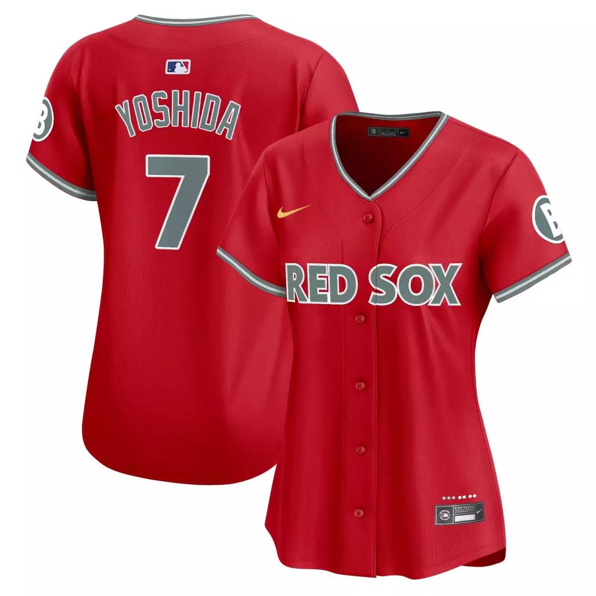 boston red sox 7 yoshida navy jersey red sox tim wakefield memorial patch vaper premier limited all stitched all stitche