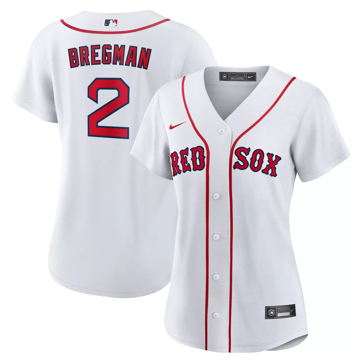 boston red sox alex bregman white home jersey 38e