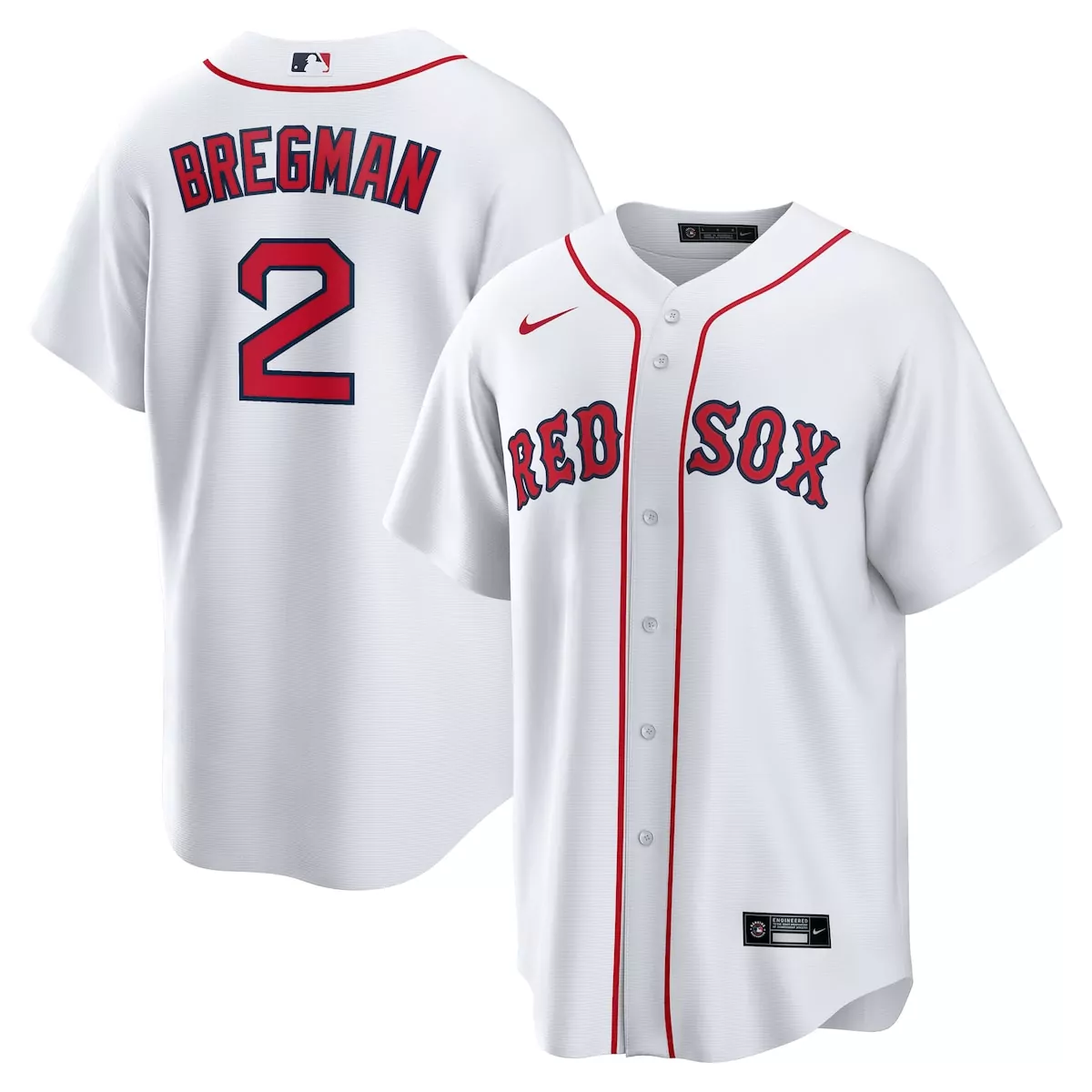 boston red sox alex bregman white home jersey 38e