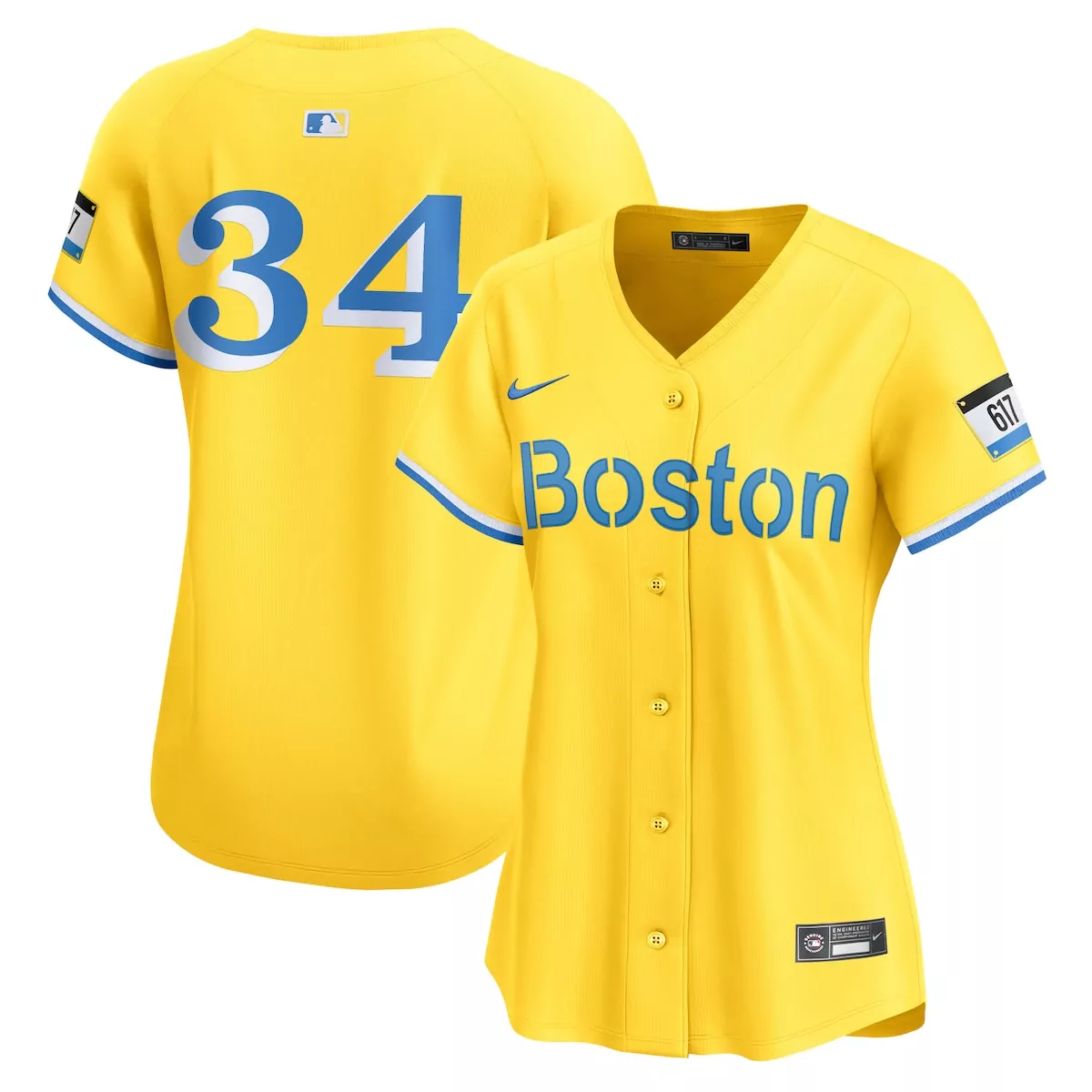 boston red sox david ortiz gold city connect player jersey aut