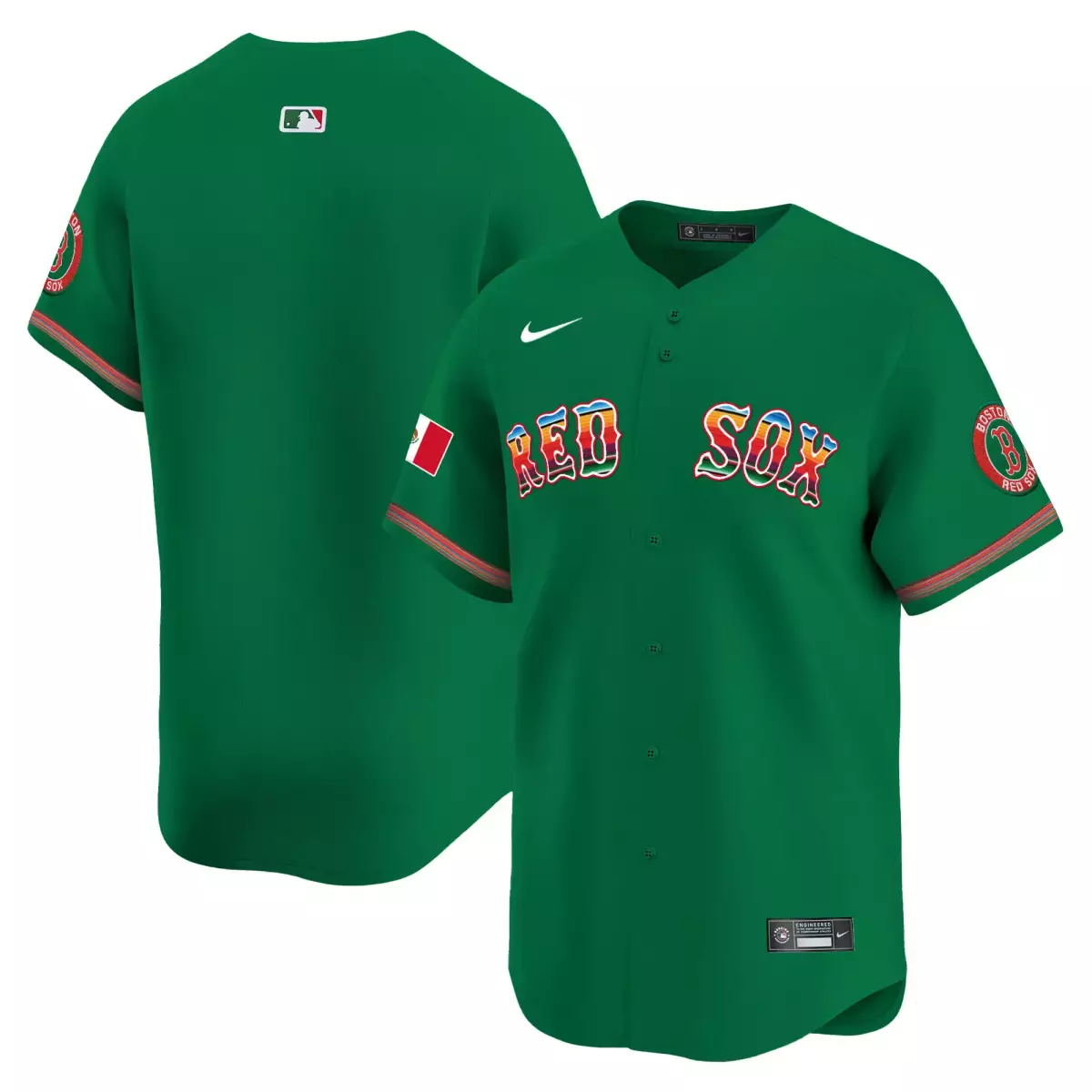 boston red sox green jersey mexico vapor premier limited all stitched 28