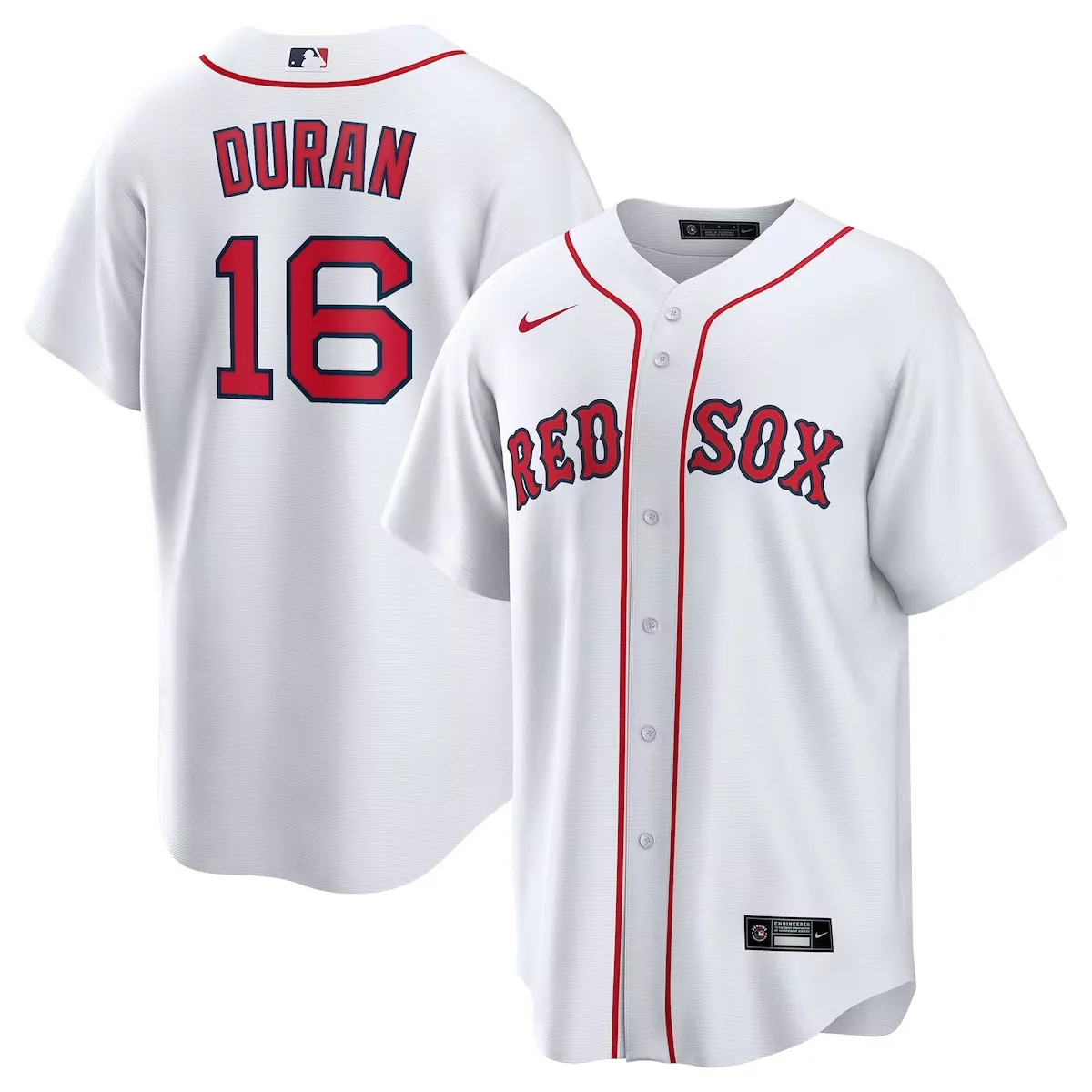 boston red sox jarren duran white home player jersey