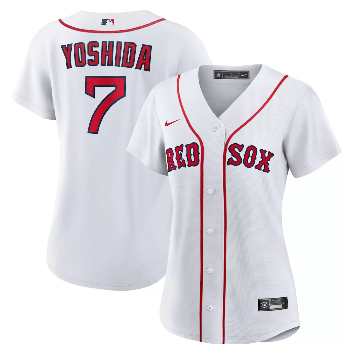 boston red sox masataka yoshida white home jersey