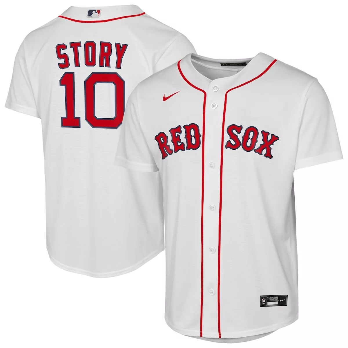 boston red sox trevor story white home limited player jersey