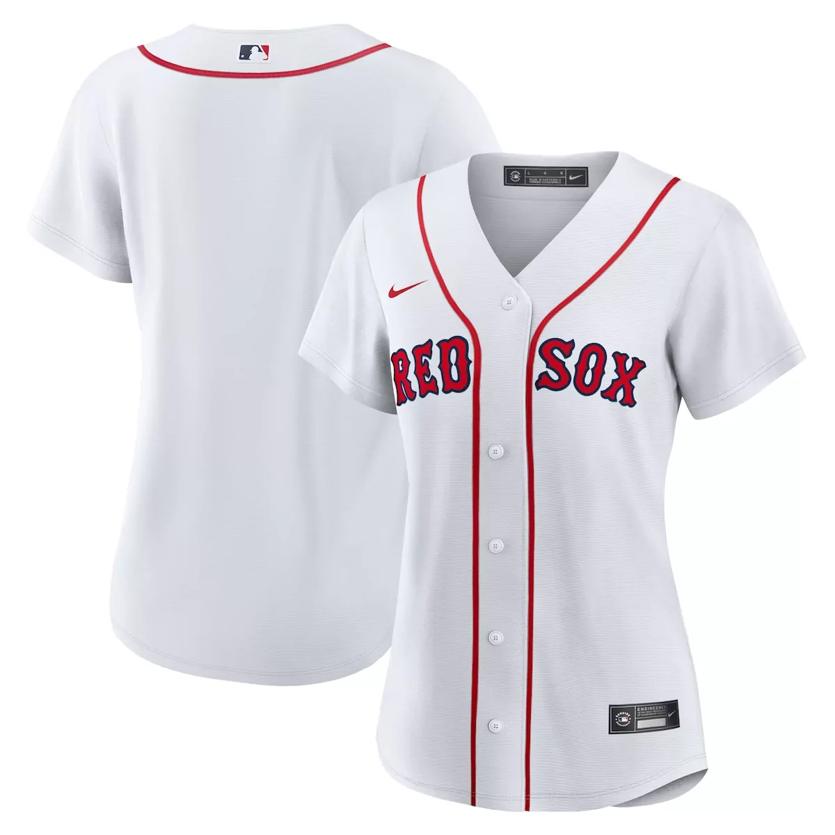 boston red sox white home sponsor patch elite jersey