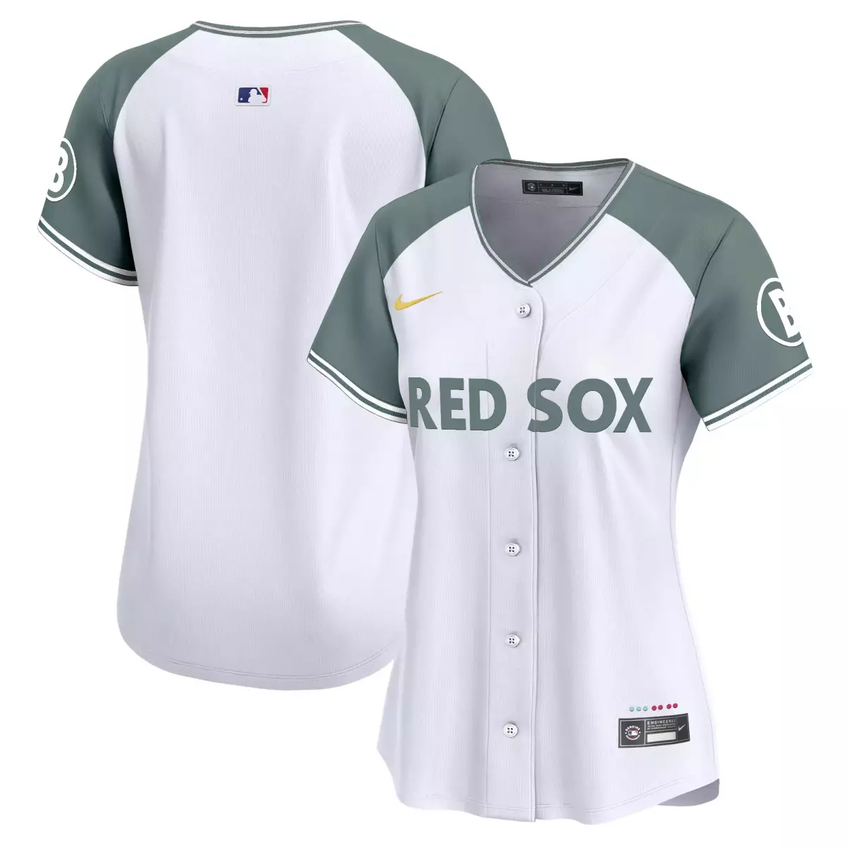 boston red sox white home sponsor patch elite jersey