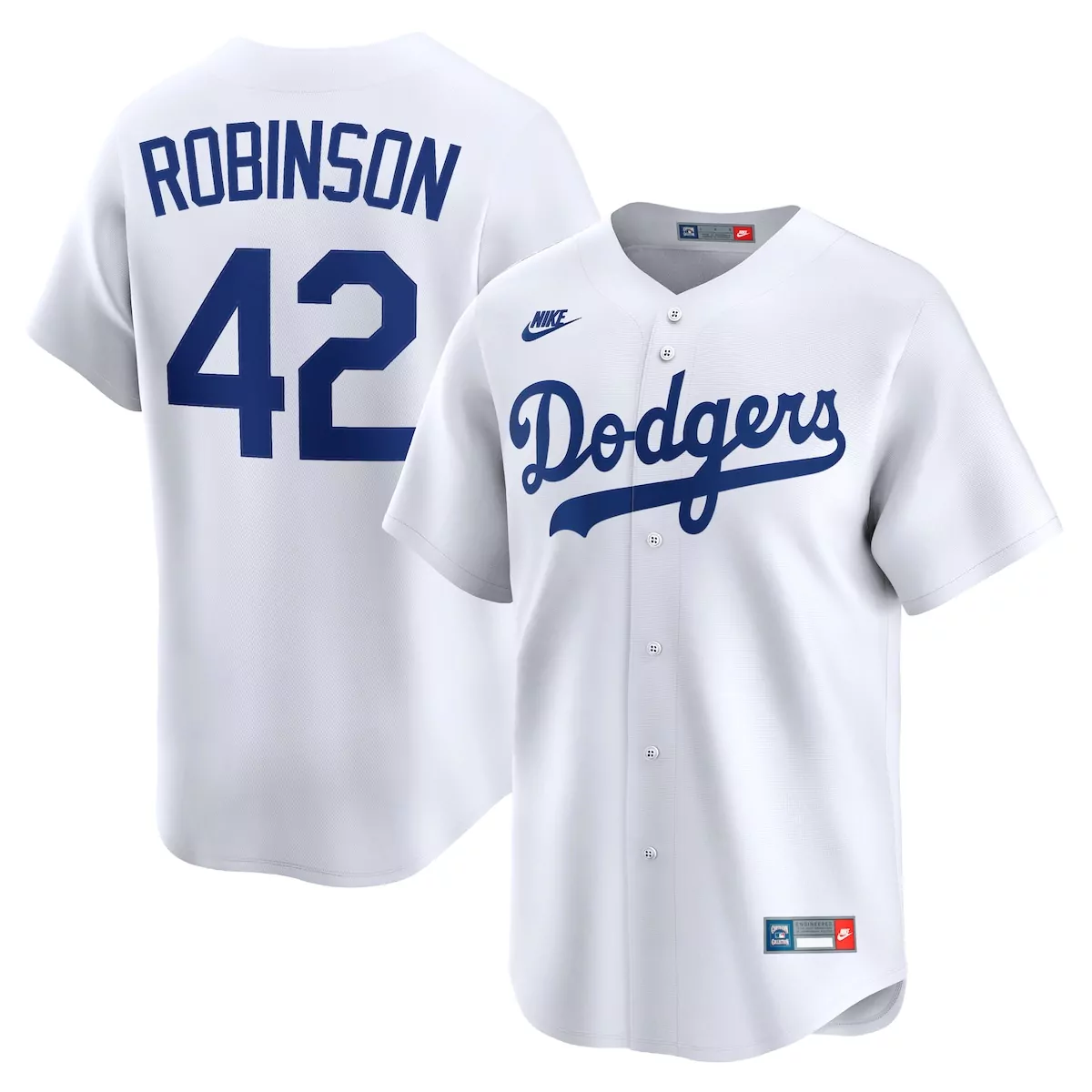 brooklyn la dodgers jackie robinson gray throwback cooperstown collection limited jersey jgn