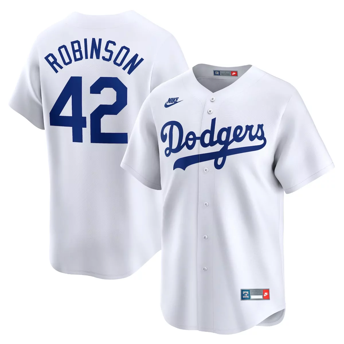 brooklyn la dodgers jackie robinson gray throwback cooperstown collection limited jersey jgn