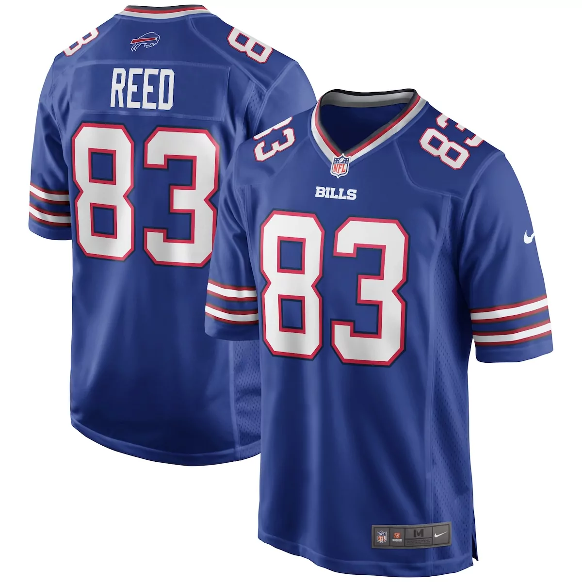 buffalo bills andre reed royal game retired player jersey ti