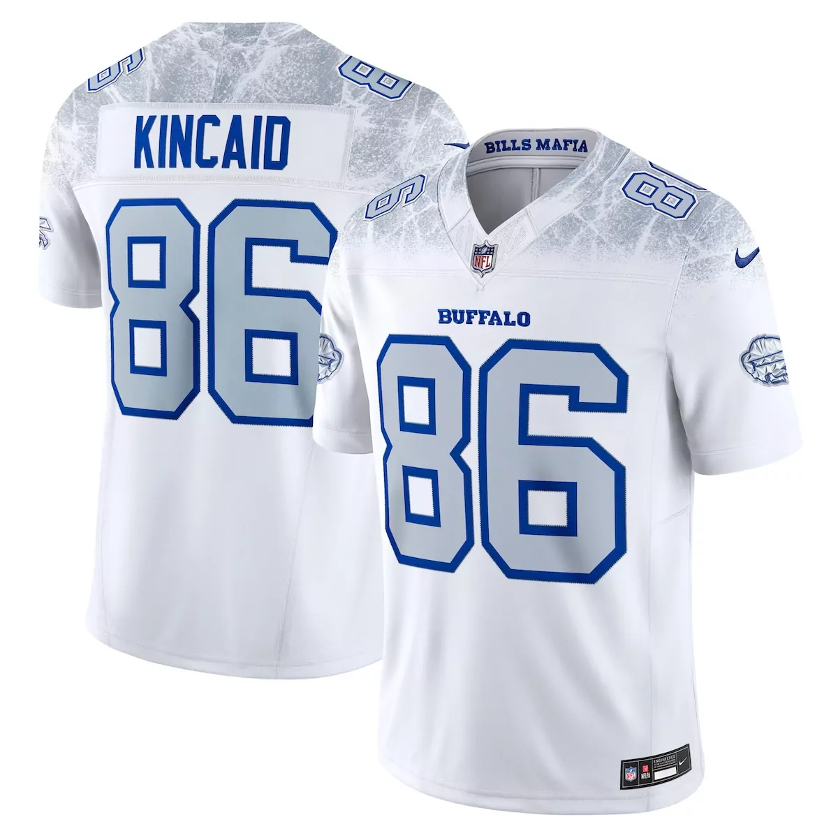 Dalton Kincaid Buffalo Bills White 2025 Rivalries Collection Limited Jersey | Exclusive Fan Gear for Men, Women & Youth