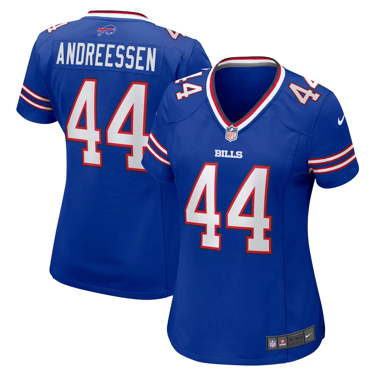 buffalo bills joe andreessen royal game jersey q1e