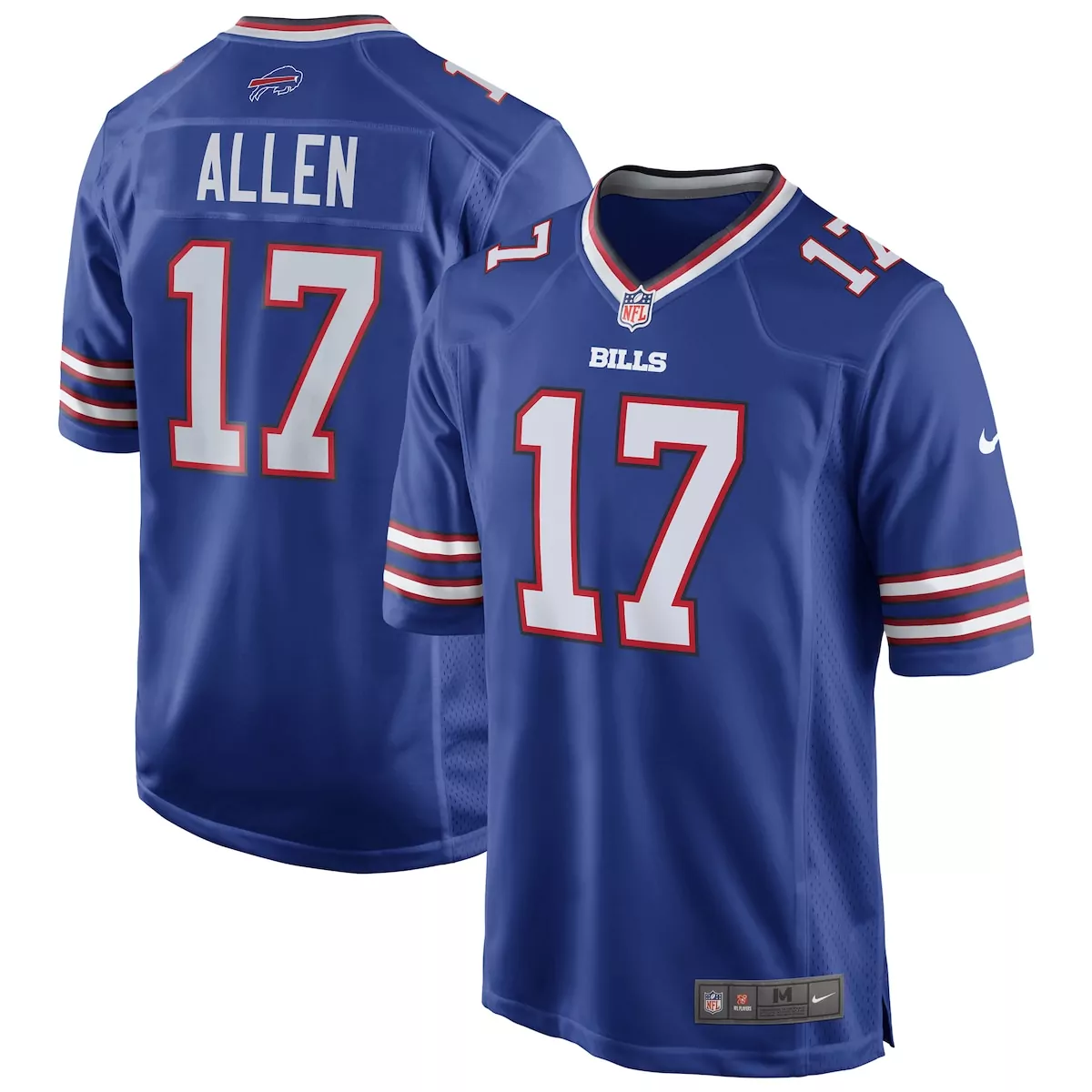 buffalo bills josh allen royal player jersey