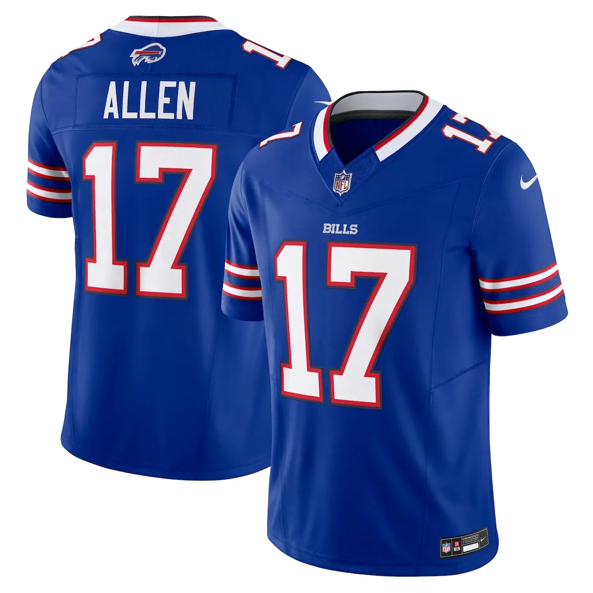 buffalo bills josh allen royal player jersey