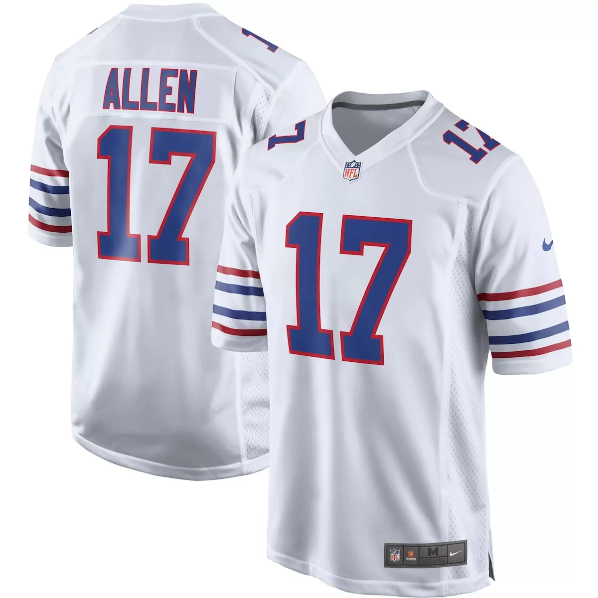 buffalo bills josh allen white 2025 rivalries collection game jersey yes