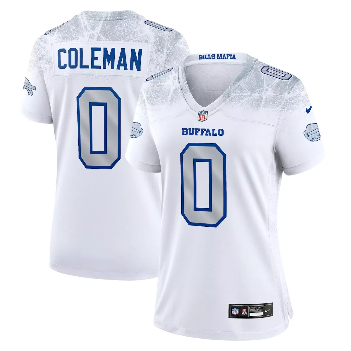 buffalo bills keon coleman white 2025 rivalries collection game jersey i8h